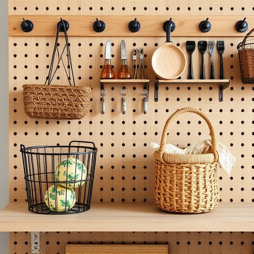 pegboard baskets