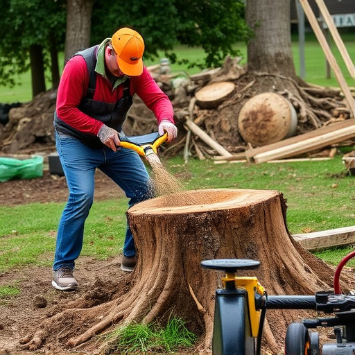 stump grinding