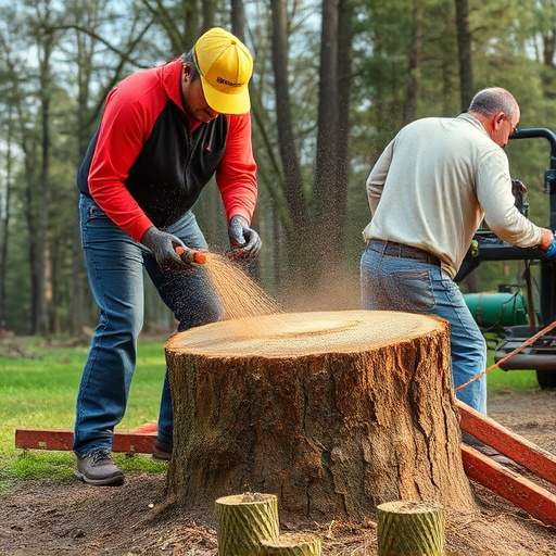 stump grinding