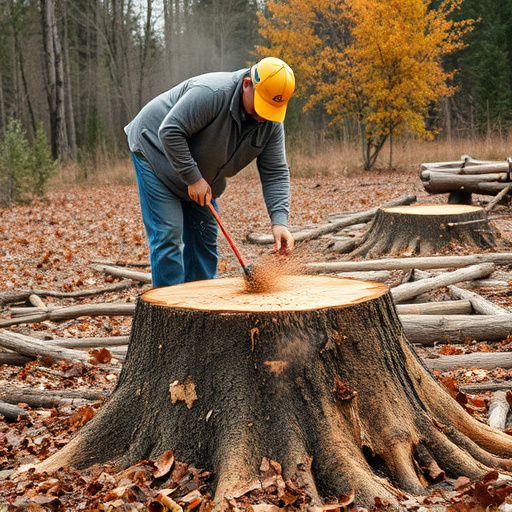 stump grinding