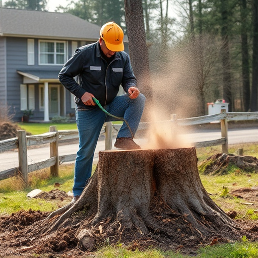 stump grinding