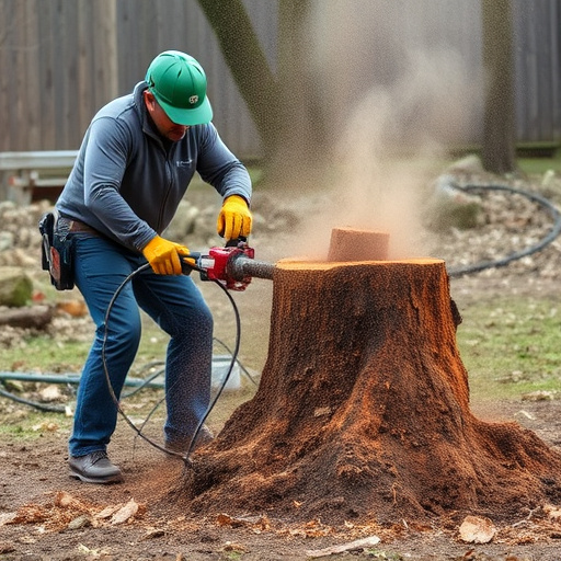 stump grinding