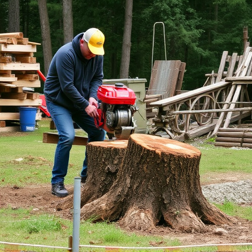 stump grinding