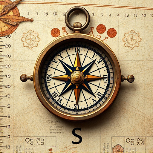 compass, compasses, magnetic compass