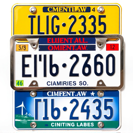 license plate frames