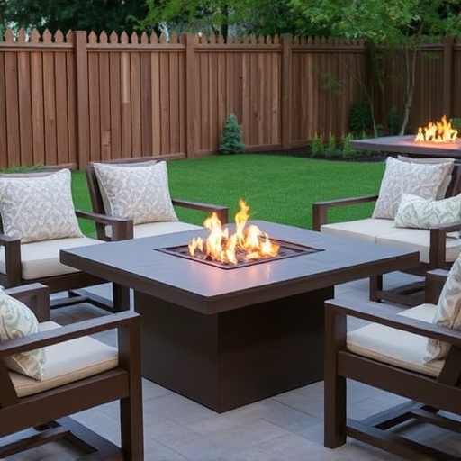 outdoor fire tables
