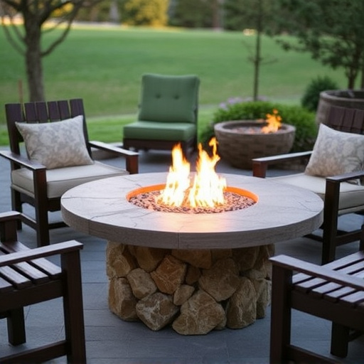 outdoor fire tables