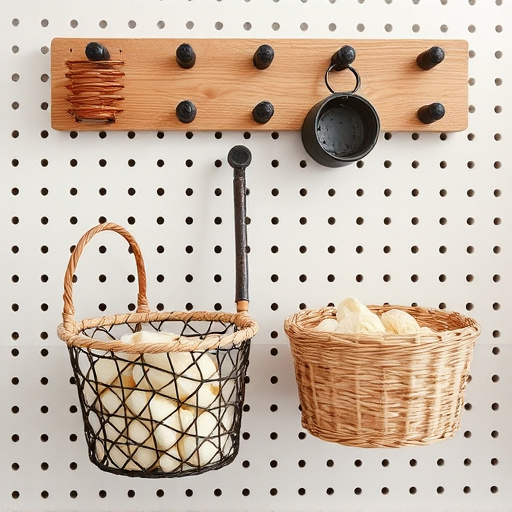 pegboard baskets