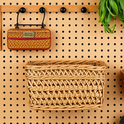 pegboard baskets