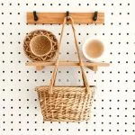 Optimize Space: Mastering Fabric Storage with Pegboard Baskets