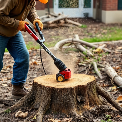 stump grinding