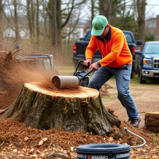 stump grinding