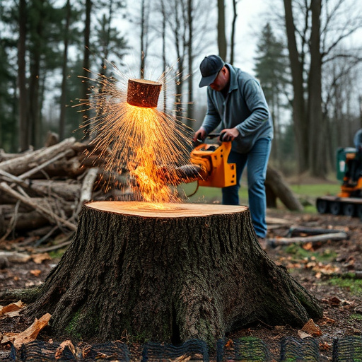stump grinding