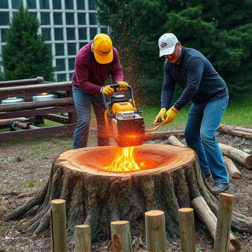 stump grinding
