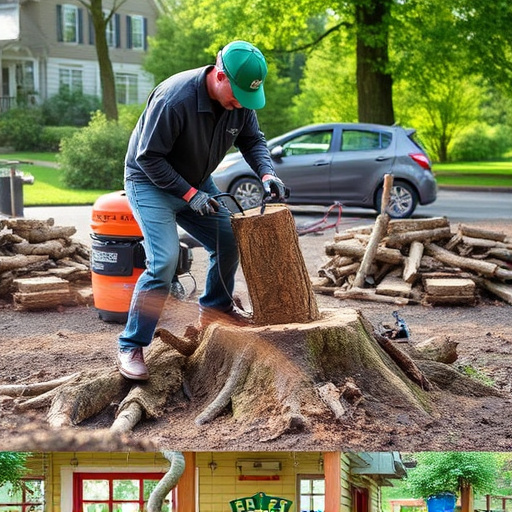 stump grinding