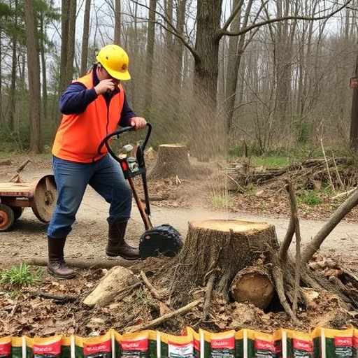 stump grinding
