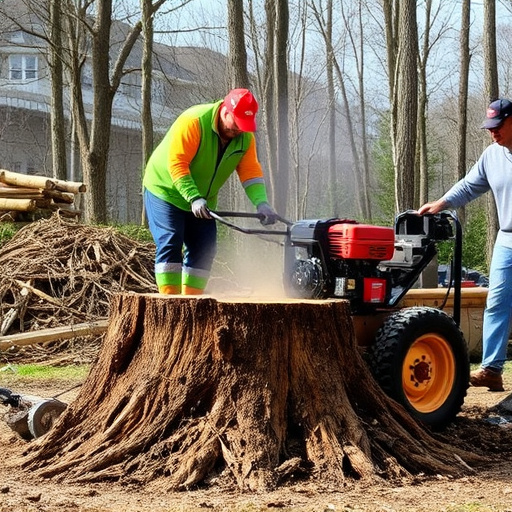 stump grinding