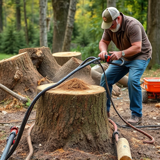 stump grinding