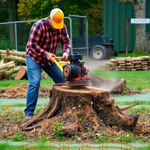 stump grinding