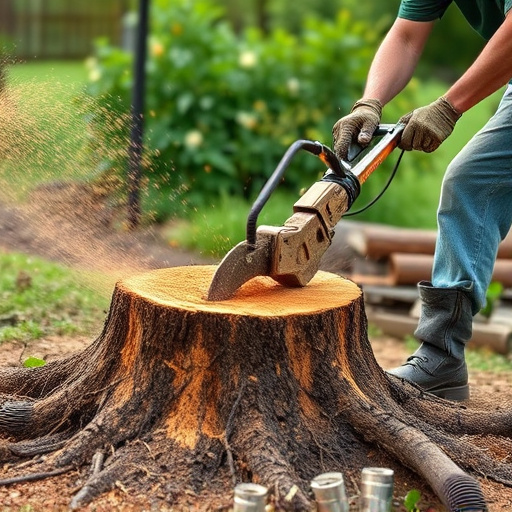stump grinding