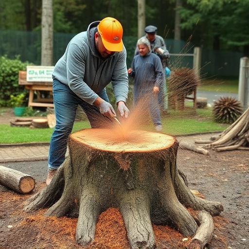 stump grinding