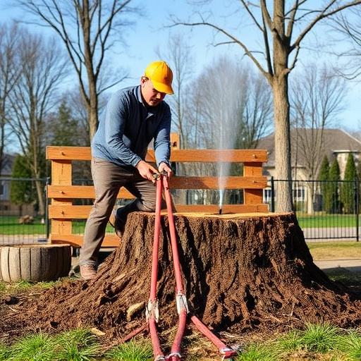 stump grinding