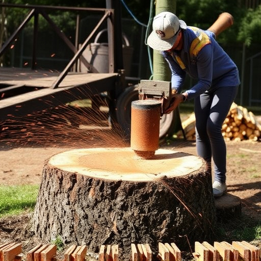 stump grinding