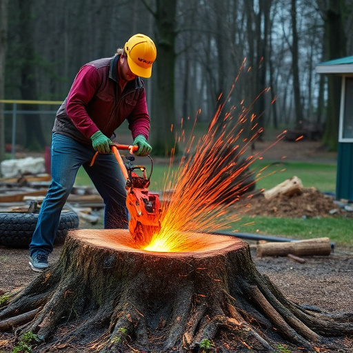 stump grinding