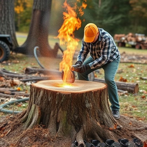 stump grinding