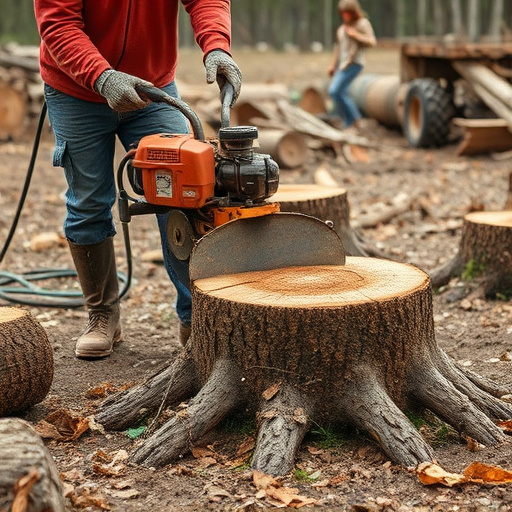stump grinding