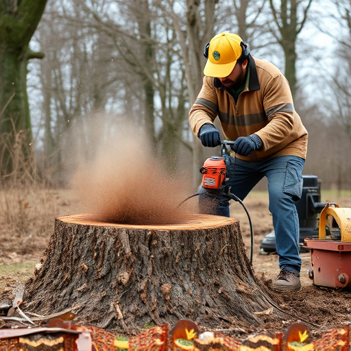 stump grinding