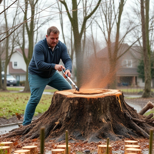 stump grinding