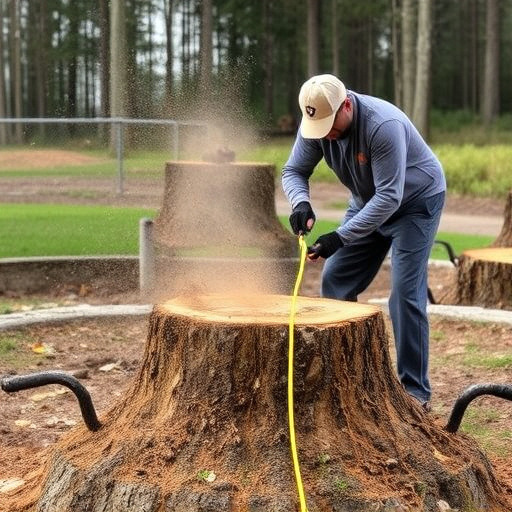 stump grinding