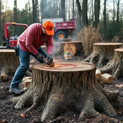 stump grinding