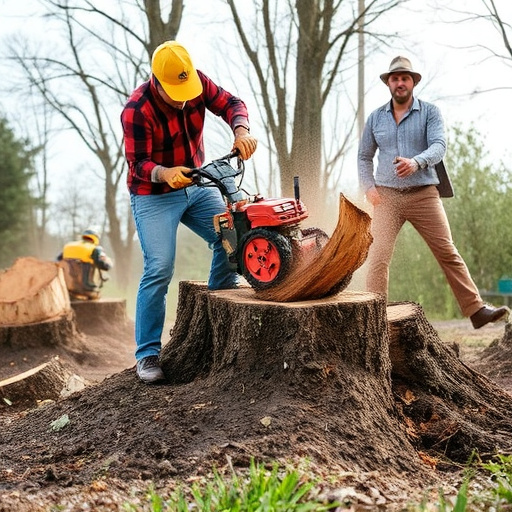 stump grinding