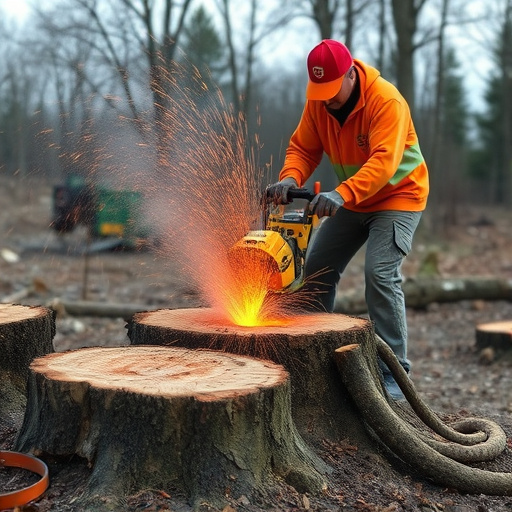 stump grinding