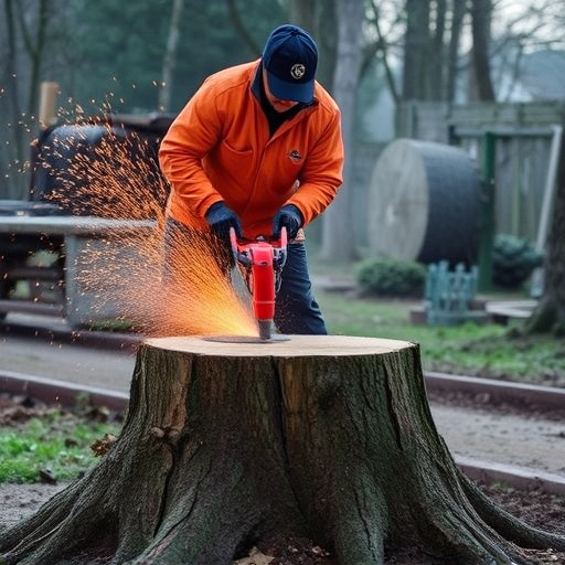 stump grinding