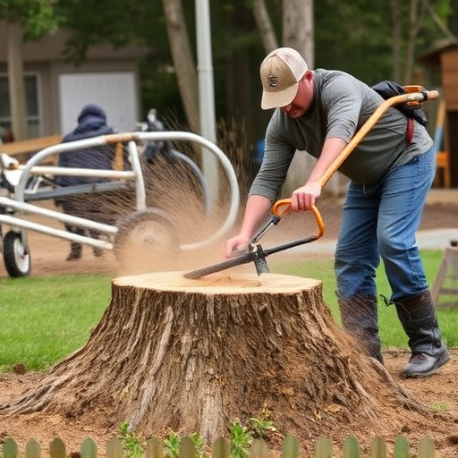 stump grinding