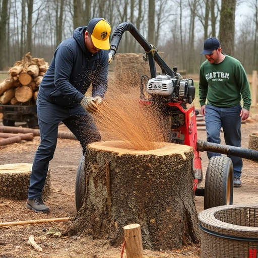 stump grinding