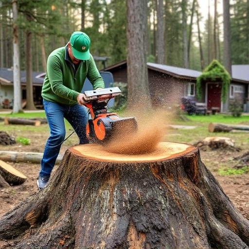 stump grinding