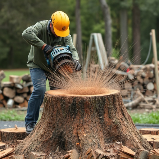 stump grinding