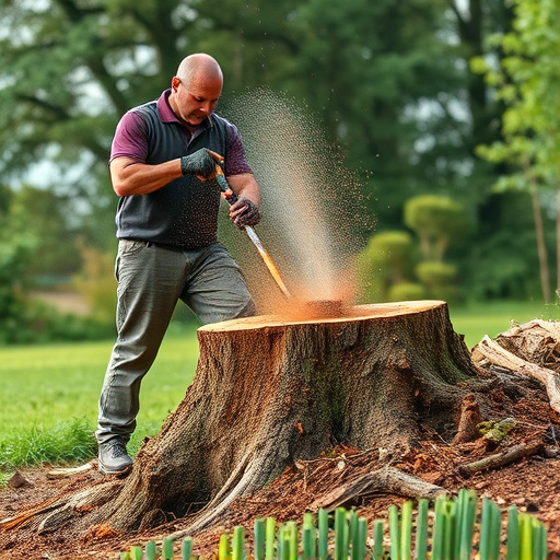 stump grinding