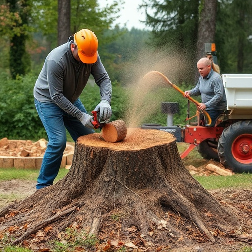 stump grinding