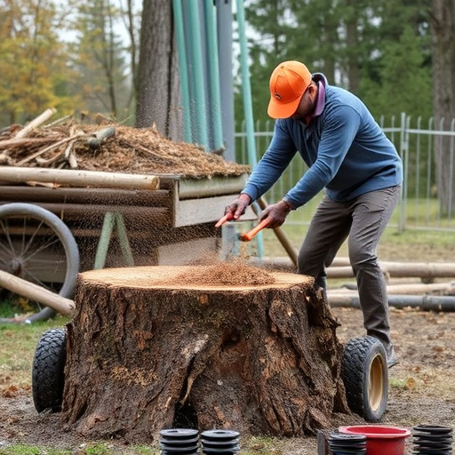 stump grinding