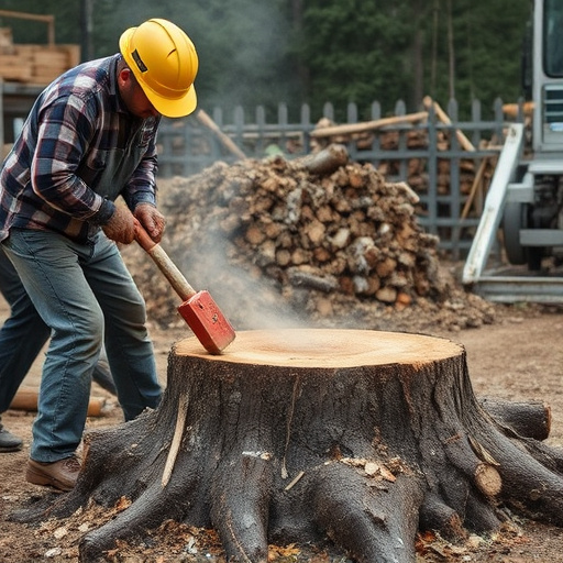 stump grinding